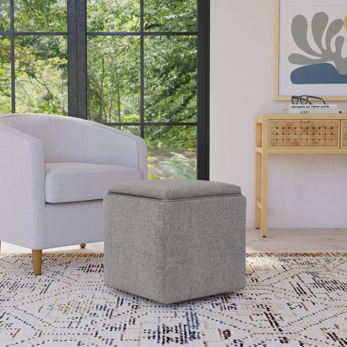 Homepop storage ottoman with - storage,