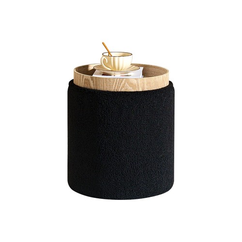 Pinplus storage ottoman round - pinplus,