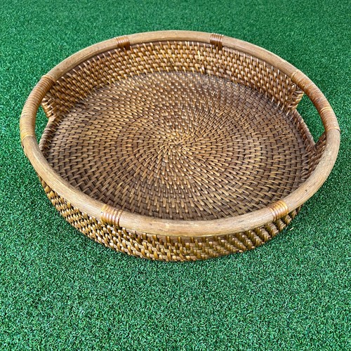 Hand woven round - woven,