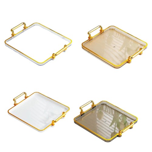Serving tray with handles tea - with,