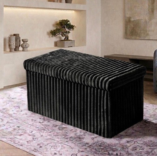 Ribbed storage box large - box,