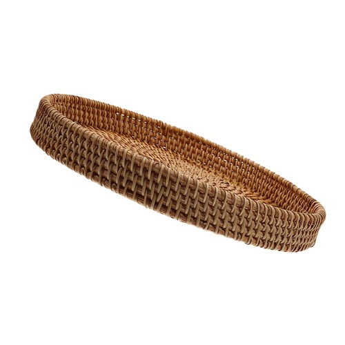 Coffee table round rattan - round,